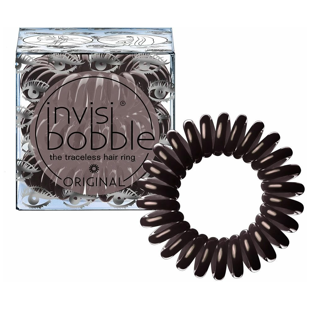 Invisibobble Original Luscious Lashes - Инвизибабл Ориджинал Резинка-браслет для волос чёрный металлик, 3 шт/уп -
Invisibobble Original Luscious Lashes - Инвизибабл Ориджинал Резинка-браслет для волос чёрный металлик, 3 шт/уп -