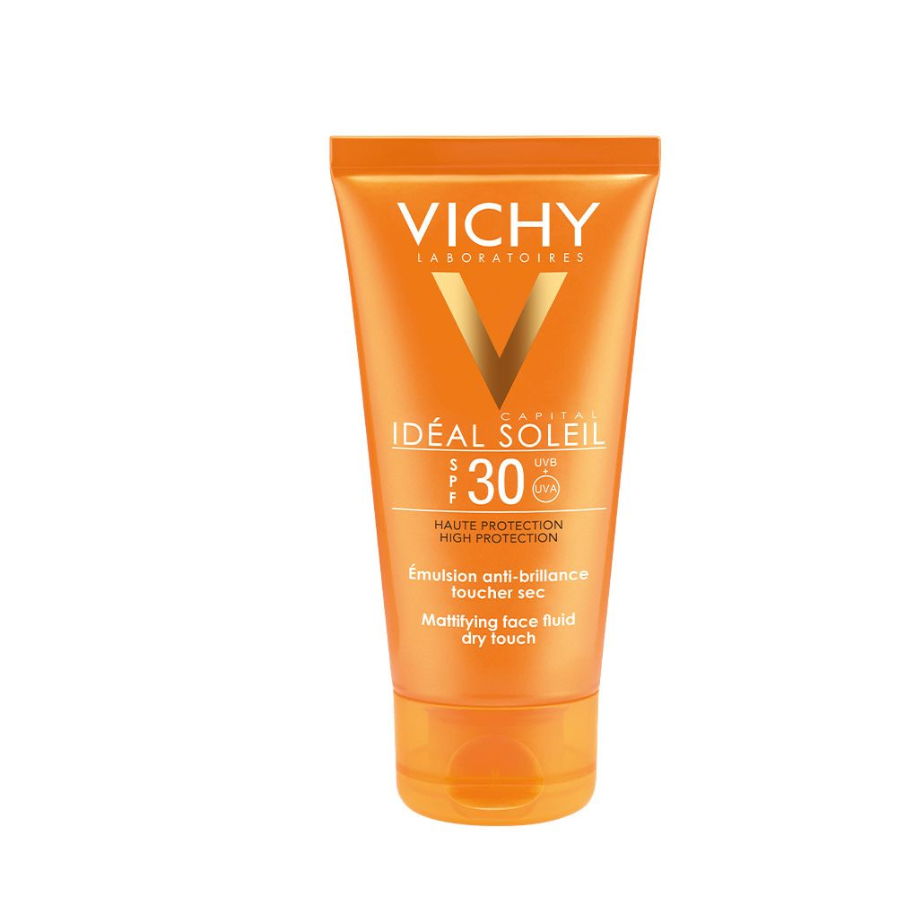 Vichy Capital Soleil SPF 50 - Виши Кэпитал Солей Солнцезащитная матирующая эмульсия для лица SPF 30, 50 мл -
Vichy Capital Soleil SPF 50 - Виши Кэпитал Солей Солнцезащитная матирующая эмульсия для лица SPF 30, 50 мл -