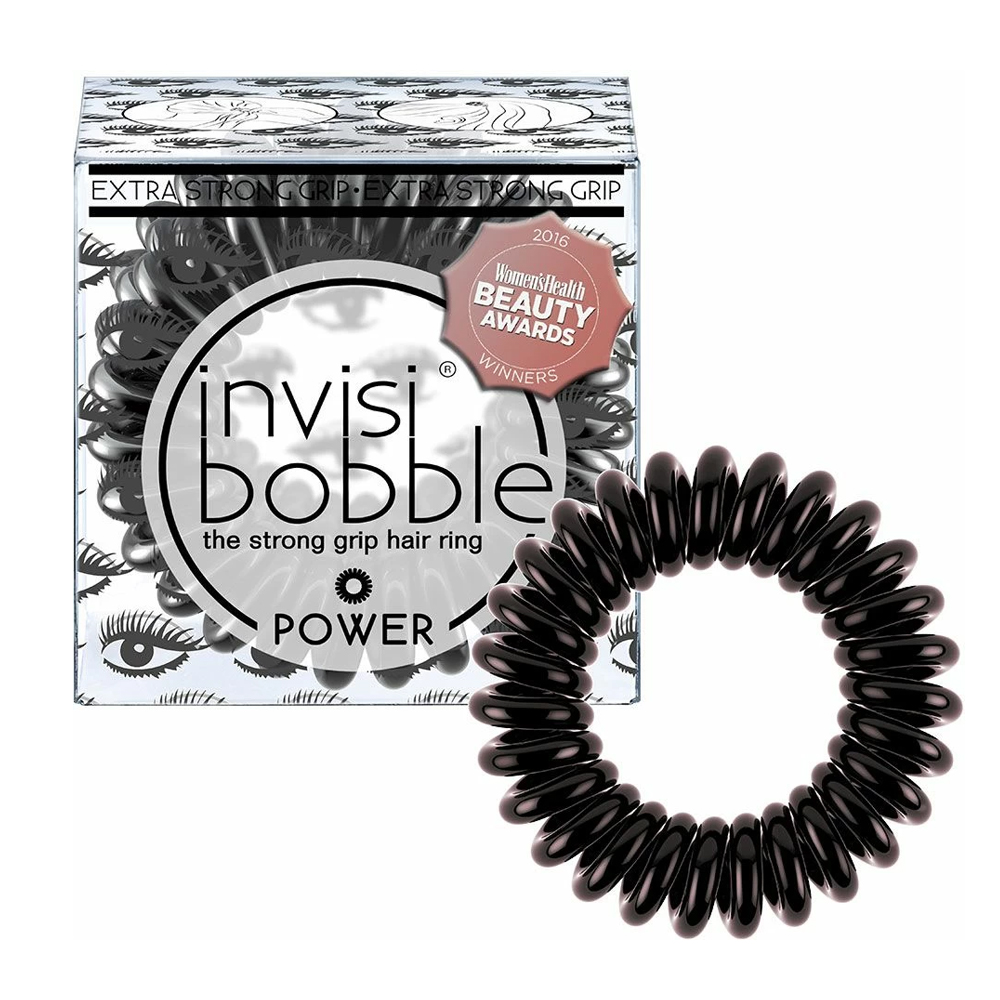Invisibobble Power Luscious Lashes - Инвизибабл Пауэр Резинка-браслет для волос чёрный металлик, 3 шт/уп -
Invisibobble Power Luscious Lashes - Инвизибабл Пауэр Резинка-браслет для волос чёрный металлик, 3 шт/уп -