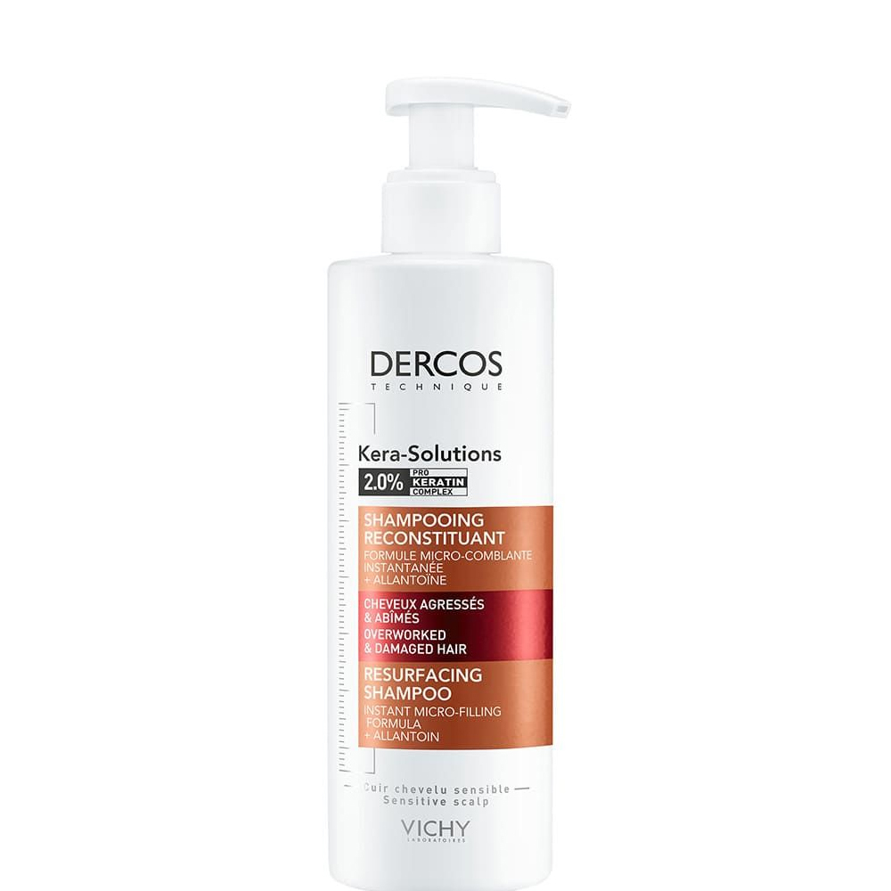 Vichy Dercos Kera-Solutions - Виши Деркос Кера-Солюшнс Реконструирующий шампунь для ослабленных и поврежденных волос, 250 мл -
Vichy Dercos Kera-Solutions - Виши Деркос Кера-Солюшнс Реконструирующий шампунь для ослабленных и поврежденных волос, 250 мл -