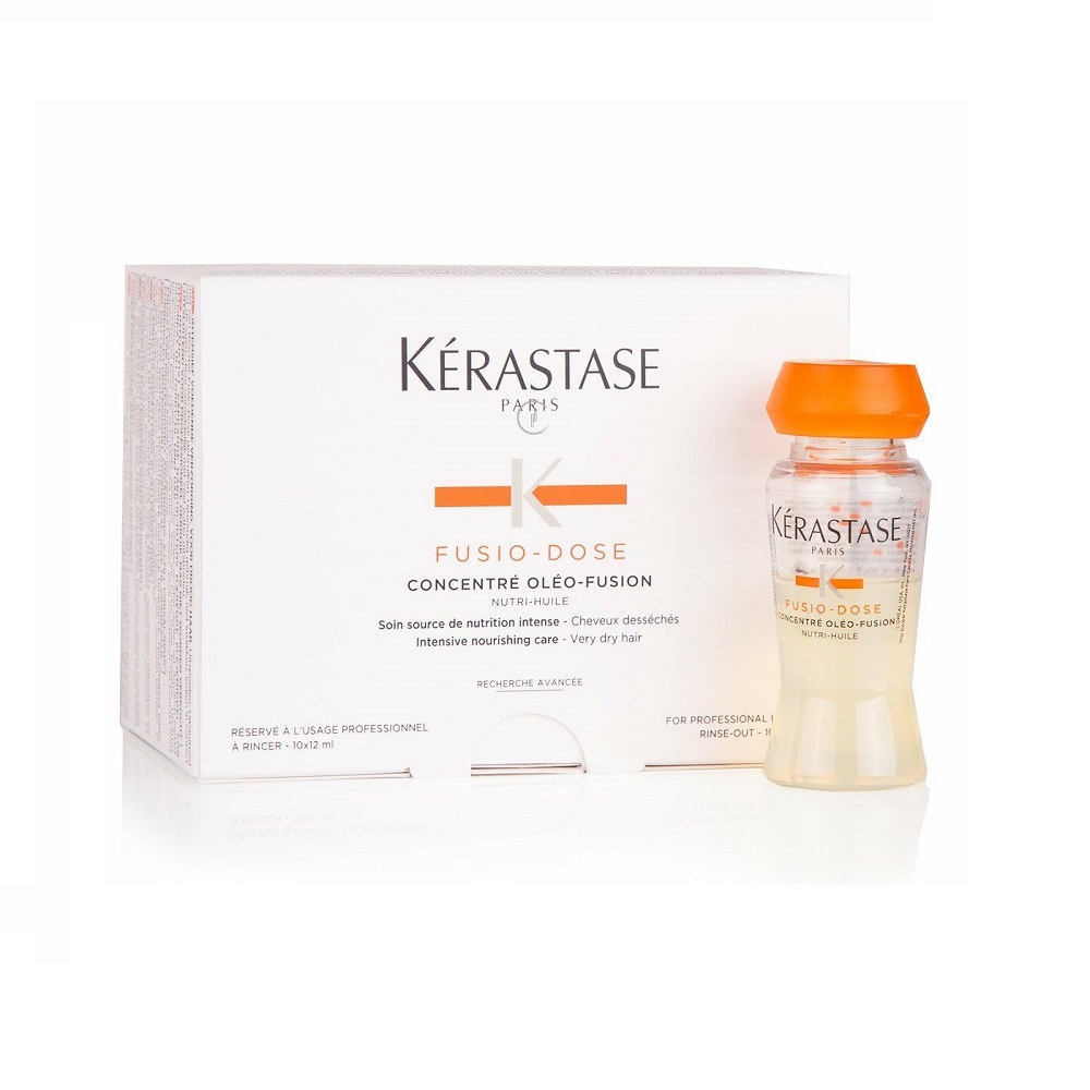 

Kerastase Fusio-Dose Oleo-Fusion - Керастаз Фьюзио-Доз Олео Фьюжн Концентрат для питания волос, 10х12 мл -
