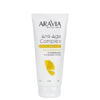 Фото Aravia Anti-age Complex Cream - Аравия Крем для рук омолаживающий со скваланом и муцином улитки, 150 мл 