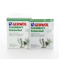Фото Gehwol Fusskraft Herbal Bath - Геволь Фусскрафт Травяная ванна, 10 пакетиков