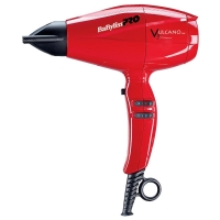 Фото BaByliss PRO VULCANO V3 - Бэбилисс Про Вулкано В3 Рэд Фен с ионизацией 2200W красный BAB6180IRE