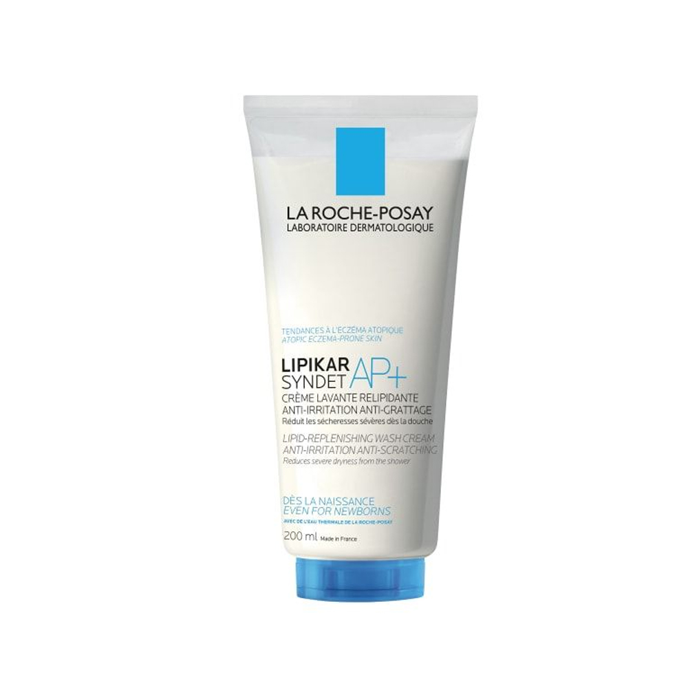 La Roche-Posay Lipikar Syndet AP+ Cream - Ля Рош-Позе Липикар Синдет АП+ Очищающий крем-гель для лица и тела, 200 мл -