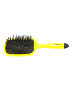 Фото Dewal Professional  BANANA black -  Щетка массажная прямоугольная , пластиковый штифт, 13 рядов, BNN84
