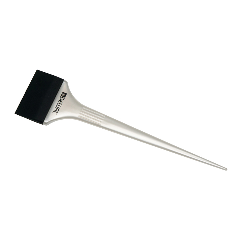 Dewal Professional - Деваль Кисть-лопатка для окрашивания силиконовая, чёрная с белой ручкой, широкая, 54 мм., JPP144  -