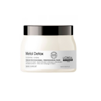 Фото Loreal Professionnel Metal Detox Masque - Лореаль Маска для восстановления окрашенных волос, 500 мл