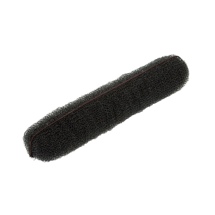 Sibel - Сибл Подкладка для волос черная с фиксацией на резинке, 18 см -