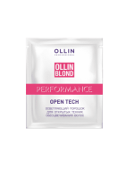 Фото  OLLIN BLOND PERFORMANCE Open Tech - Оллин Блонд Перформанс опен тач Осветляющий порошок для открытых техник обесцвечивания волос 30г
