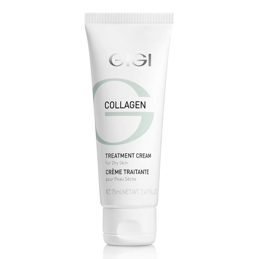 GIGI Collagen Elastin Treatment Cream - Джиджи Коллаген Эластин Крем для лица питательный, 75 мл -