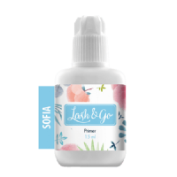 Фото Lash Secret "Lash&Go" Sofia - Лаш Сикрет "Лаш энд Гоу" София Праймер профессиональная подготовка натуральных ресниц к процедуре наращивания, 15 мл