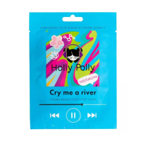 Фото Holly Polly Music Collection Cry me a river - Холли Полли Музыкальная коллекция Тканевая маска для лица на кремовой основе с гиалуроновой кислотой, алое и экстрактом сакуры (увлажняющая), 22 гр 