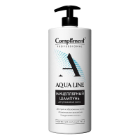 Фото Compliment Professional Aqua Line - Комплимент Профешнл Аква Лайн Мицеллярный Шампунь для увлажнения волос, 1000 мл