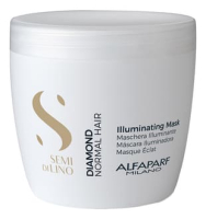 Фото Alfaparf Milano SDL Diamond Illuminating Mask - Альфапарф Маска для нормальных волос придающая блеск, 500 мл