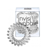 Фото Invisibobble Original Crystal Clear  - Инвизибабл Ориджинал Резинка-браслет для волос прозрачная, 3 шт/уп