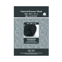 Фото MIJIN Charcoal Essence Mask - Миджин Тканевая маска для лица с экстрактом древесного угля, 23 гр