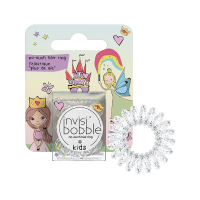 Фото Invisibobble Kids Princess Sparkle - Инвизибабл Кидс Принцесс Спаркл Резинка для волос (с подесом), 3 шт/уп
