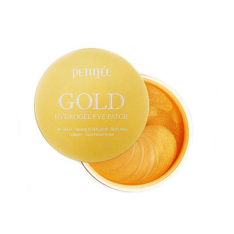 

Petitfee Gold Hydrogel Eye Patch - Петитфи Гидрогелевые патчи для глаз Золото, 60 шт -