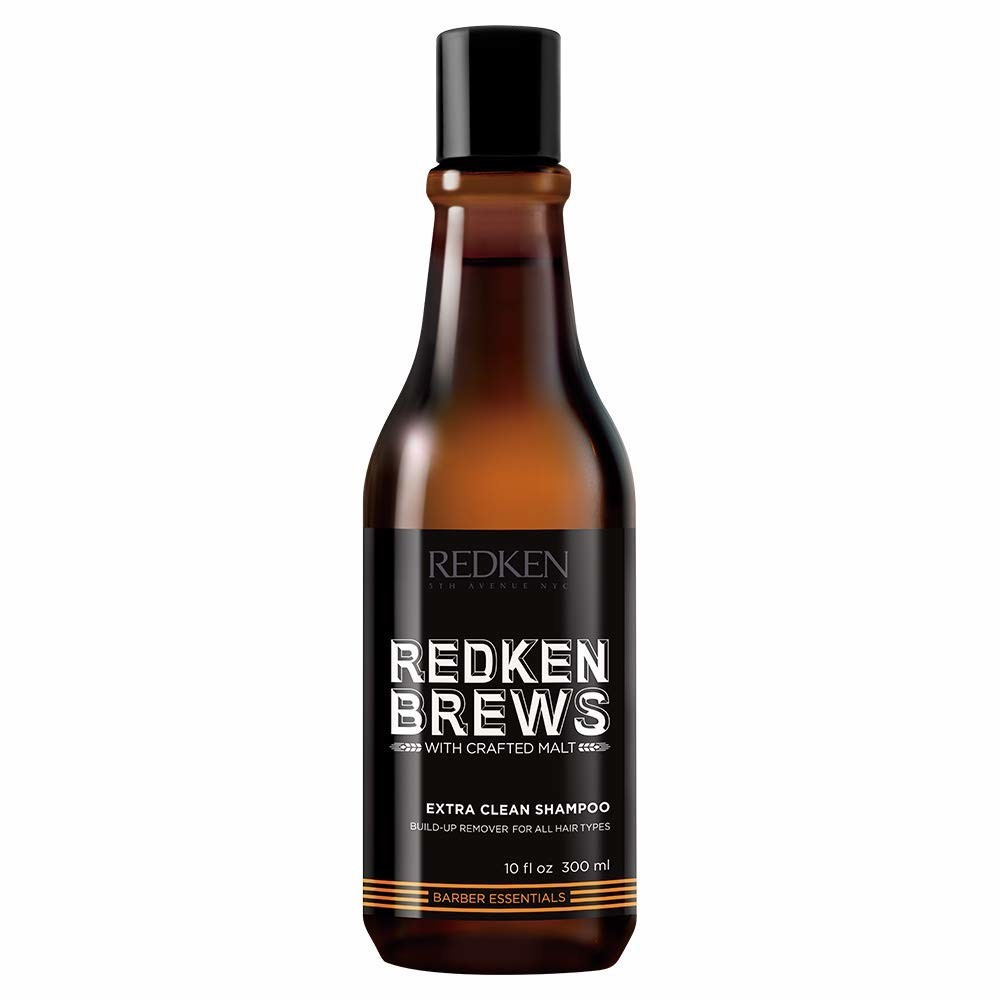 

Redken Brews Extra Clean - Редкен Брюс Экстра Клин Интенсивно очищающий шампунь мужской для кожи головы и волос, 300 мл -