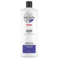 Фото Nioxin Cleanser System 6 - Ниоксин Система 6 Шампунь очищающий, 1000 мл