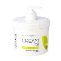 Фото Aravia Professional Cream Oil - Аравия Профешинал Крем Ойл Крем для рук с маслом макадамии и карите, 550 мл