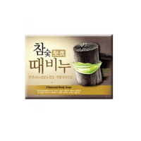 Фото Mukunghwa Charcoal Body Soap - Мыло отшелушивающее и глубоко очищающее c древесным углем, 100гр