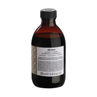 Фото Davines Alchemic Shampoo For Natural and Coloured Hair - Давинес Алхимик оттеночный шампунь для натуральных и окрашенных волос (шоколад), 280 мл