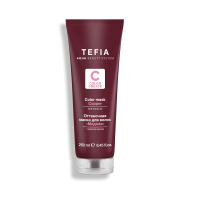 Фото Tefia Color Creats Color Mask with Monoi Oil Copper - Тефия Колор Криэйтс Оттеночная маска для волос с маслом монои «Медная», 250 мл