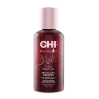 Фото Chi Rose Hip Oil Protecting Shampoo - Чи Роуз Хип Ойл Протектинг Шампунь для поддержания цвета "Масло дикой розы", 59 мл