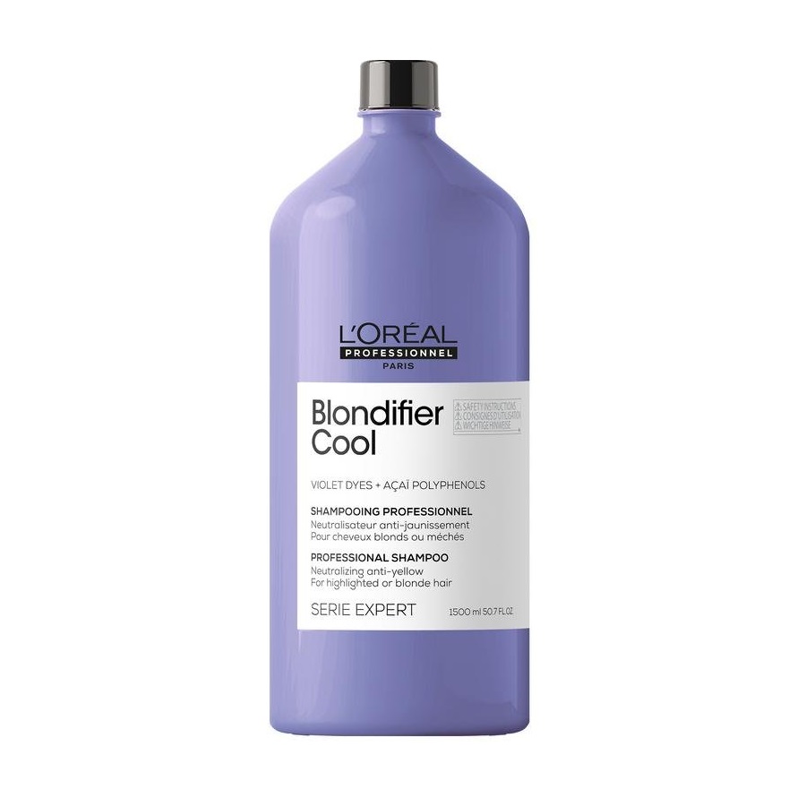 

Loreal Professionnel Blondifier Cool - Лореаль Блондифаер Кул Шампунь для холодных оттенков блонд, 1500 мл NEW -