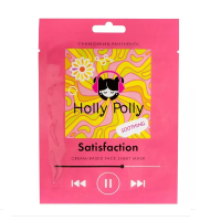 Фото Holly Polly Music Collection Satisfaction - Холли Полли Музыкальная коллекция Тканевая маска для лица на кремовой основе с ромашкой и пантенолом (успокаивающая), 22гр