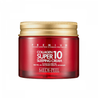 Фото Medi Peel Collagen Super10 Sleeping Cream - Меди Пил Ночной крем для лица с коллагеном, 70 мл