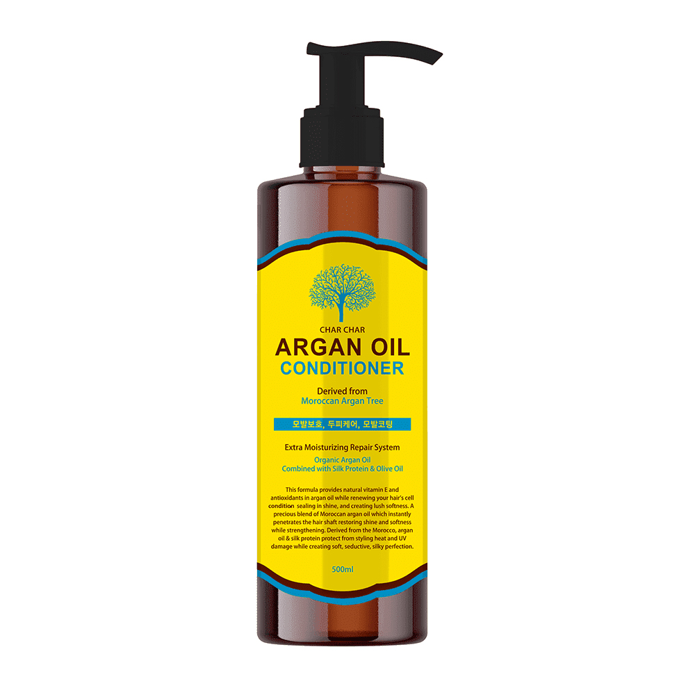 

Char Char Argan Oil Conditioner - Чар Чар Арган Ойл Кондиционер для волос с Аргановым маслом, 500 мл -