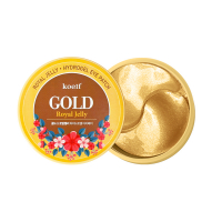 Фото Koelf Royal Jelly Hydrogel Eye Patch - Коельф Гидрогелевые патчи для глаз Золото и Маточное молочко, 60 шт
