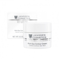 Фото Janssen Cosmetics Demanding Skin Rich Eye Contour Cream - Янссен Питательный крем для кожи вокруг глаз, 15 мл