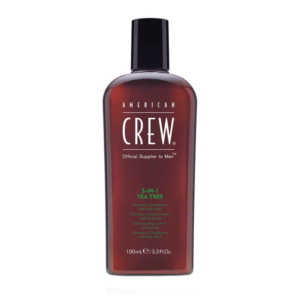 

American Crew 3 in 1 Tea Tree - Американ Крю Ти Три Средство для волос 3 в 1 чайное дерево, 100 мл -