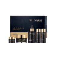Фото Medi-Peel Cell Toxing Dermajours Essential Set - Меди Пил Набор ухода со стволовыми клетками, 100+50+30*2+10мл