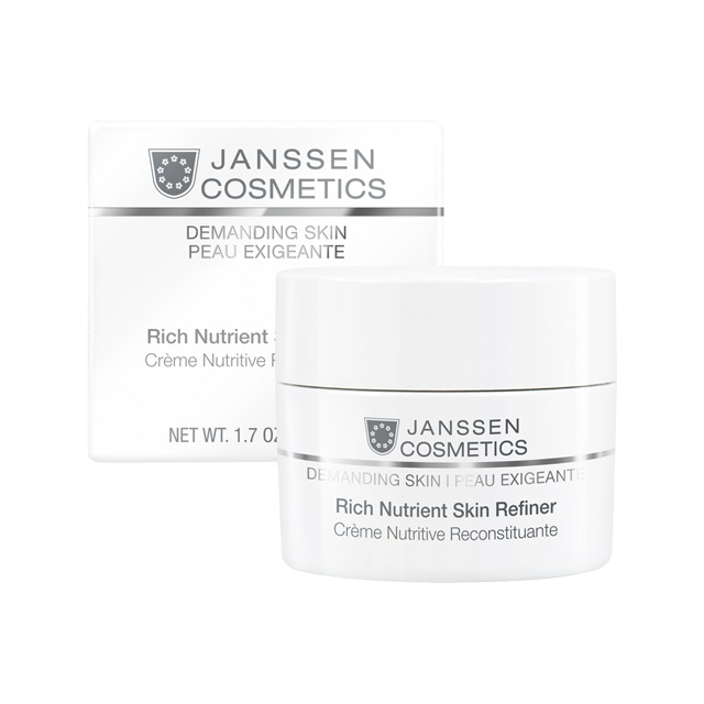 Janssen Demanding Skin Rich Nutrient Skin Refiner - Янссен Обогащенный дневной питательный крем (SPF 15), 50 мл -