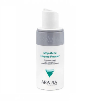 Фото Aravia Professional Stop-Acne Enzyme Powder - Энзимная пилинг-пудра для умывания с азелаиновой кислотой. 150 мл