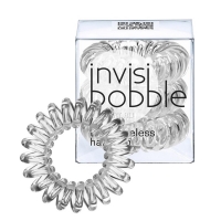 Фото Invisibobble Crystal Clear - Инвизибабл Резинка-браслет для волос прозрачная, 3 шт/уп