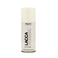 Фото Kapous Styling Lacca Normal Капус Стайлинг Лак для волос аэрозольный нормальной фиксации, 100 мл