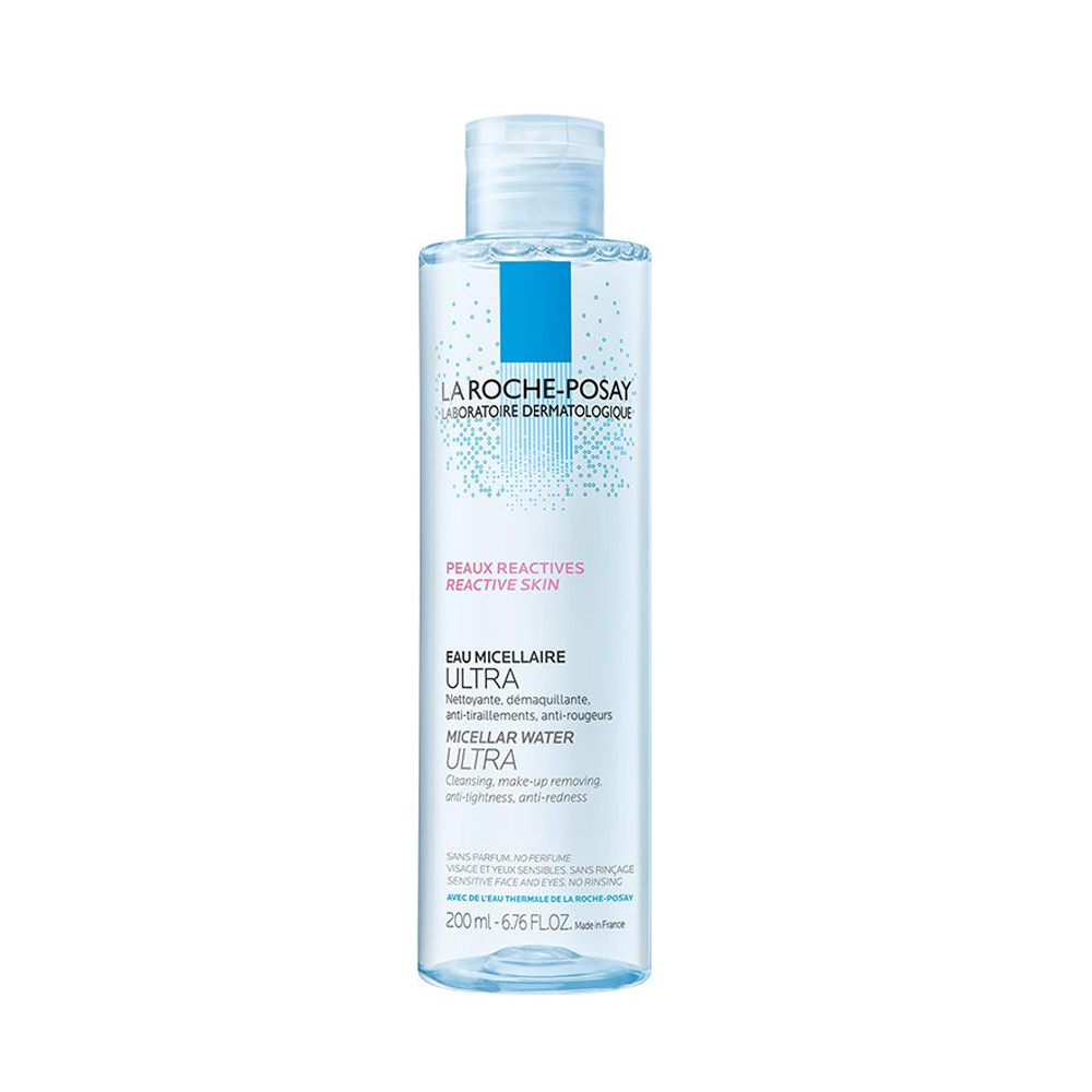 

La Roche-Posay Micellar Water Ultra Reactive - Ля Рош-Позе Мицелляр Вотер Ультра Ректив Мицеллярная вода для склонной к аллергии чувствительной кожи, 200 мл -