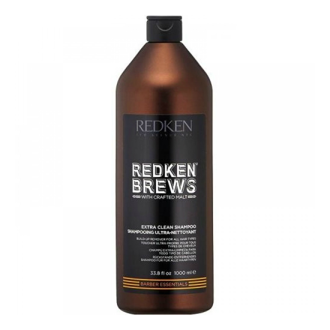 

Redken Brews Extra Clean - Редкен Брюс Экстра Клин Интенсивно очищающий шампунь мужской для кожи головы и волос, 1000 мл -