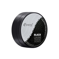 Фото Esthetic House Black Caviar Hydrogel Eye Patch - Эстетик Хаус Гидрогелевые патчи для глаз Чёрная икра, 60 шт