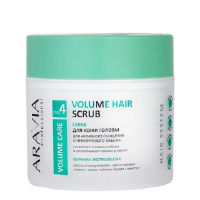 Фото Aravia Volume Hair Scrub - Аравия Скраб для кожи головы для активного очищения и прикорневого объема, 300 мл