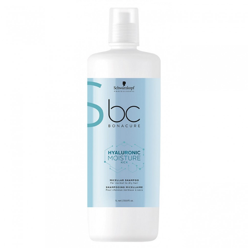 

Schwarzkopf Professional Bonacure Hyaluronic Moisture Kick Shampoo - Шварцкопф Шампунь "Интенсивное увлажнение", 1000 мл -