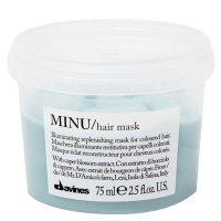 Фото Davines MINU/hair mask - Давинес Восстанавливающая маска для окрашенных волос, 75 мл