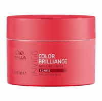 Фото Wella Professionals Invigo Color Brilliance - Велла Инвиго Колор Бриллианс Маска-уход для защиты цвета окрашенных жестких волос, 150 мл
