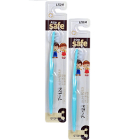Фото LION Kids Safe Toothbrush – Step 3 - Лион Детская зубная щётка с ионами серебра №3 (для детей от 7 до 12 лет), 1 шт
